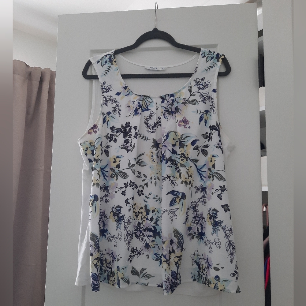 Floral Sleeveless Top
